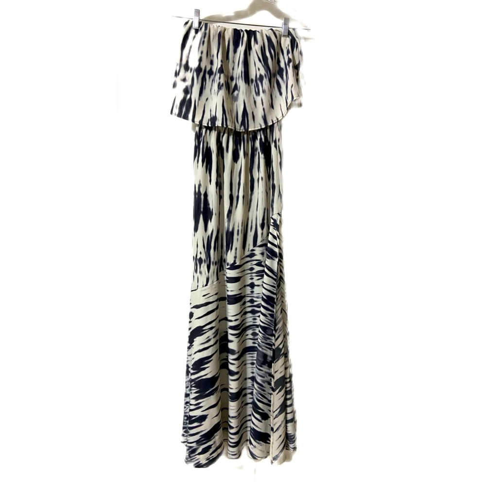 Tyche cropped long dress